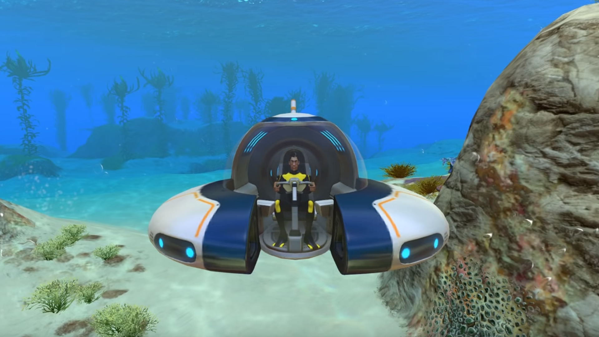 Subnautica最初將擁有可自定義的潛艇