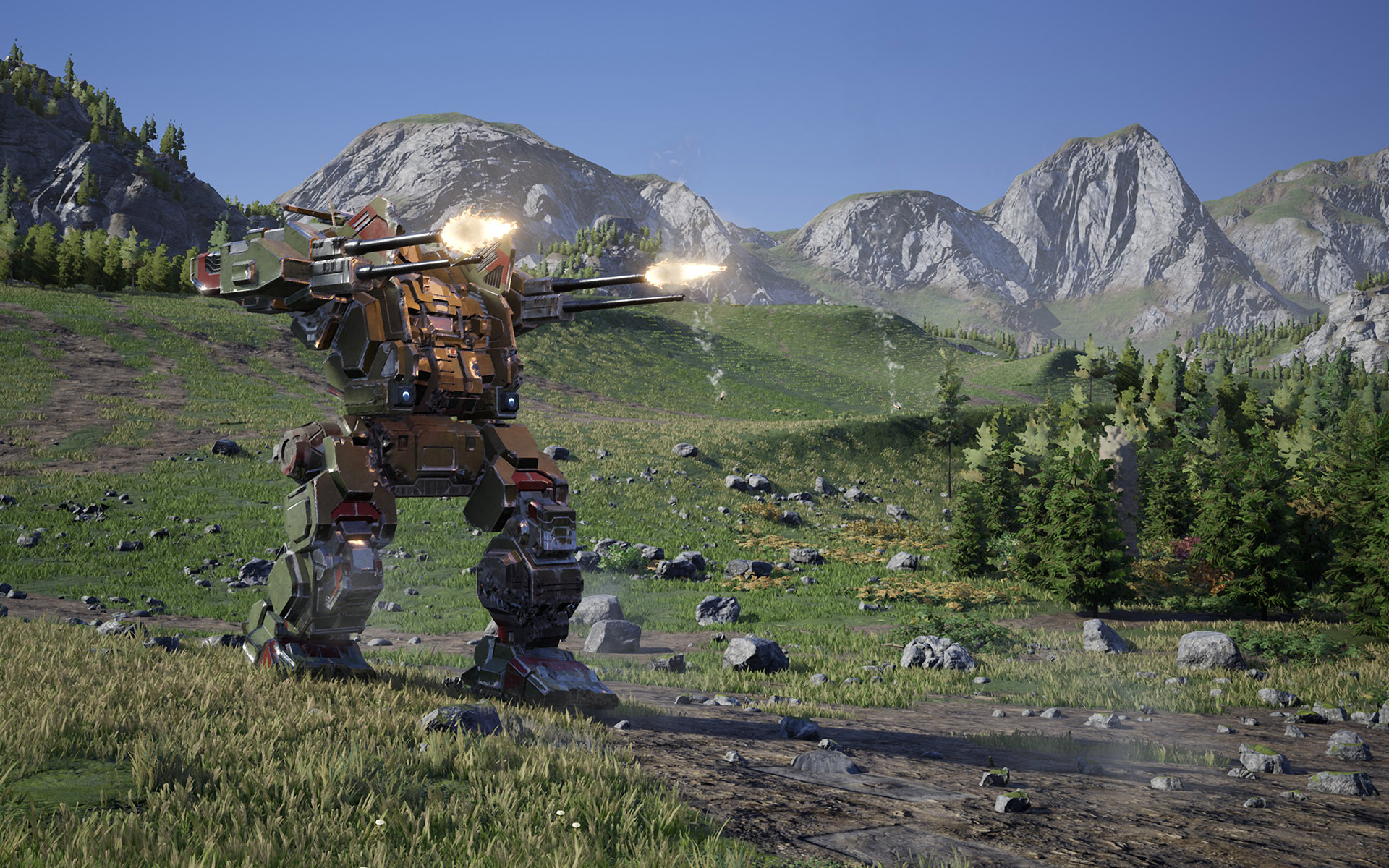 Mechwarrior 5僱傭軍現在有Ray Tracing