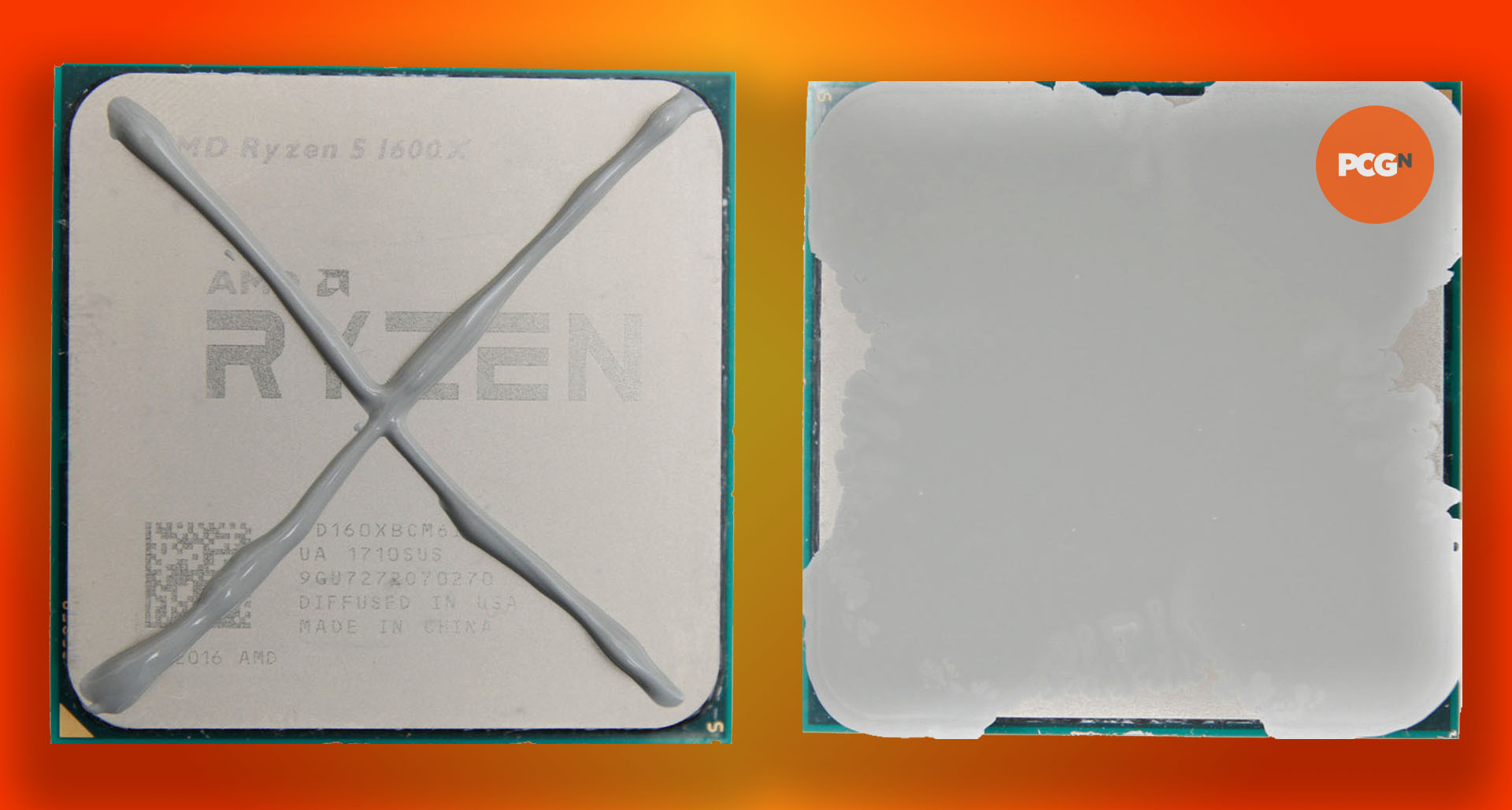 How to apply thermal paste: AMD AM4 CPUs