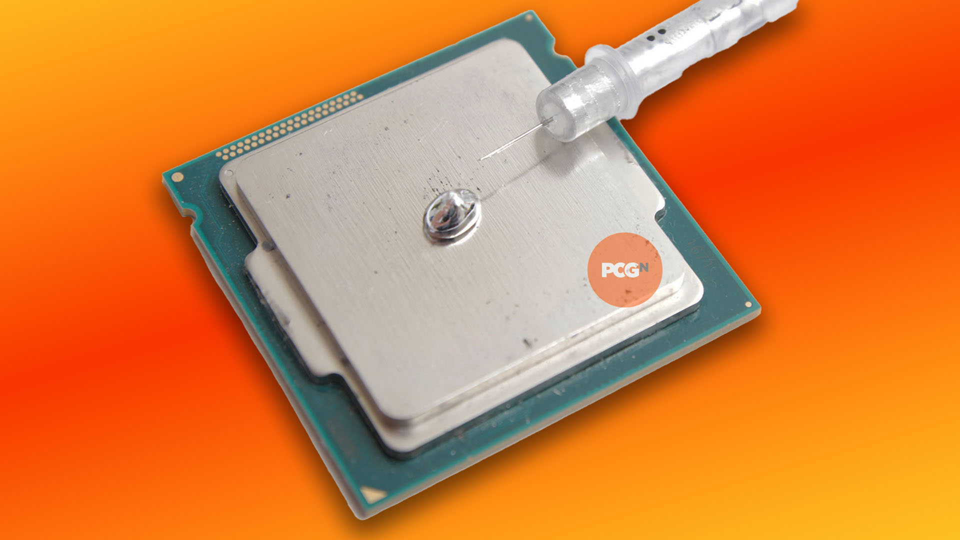 How to apply thermal paste: Liquid metal paste bead