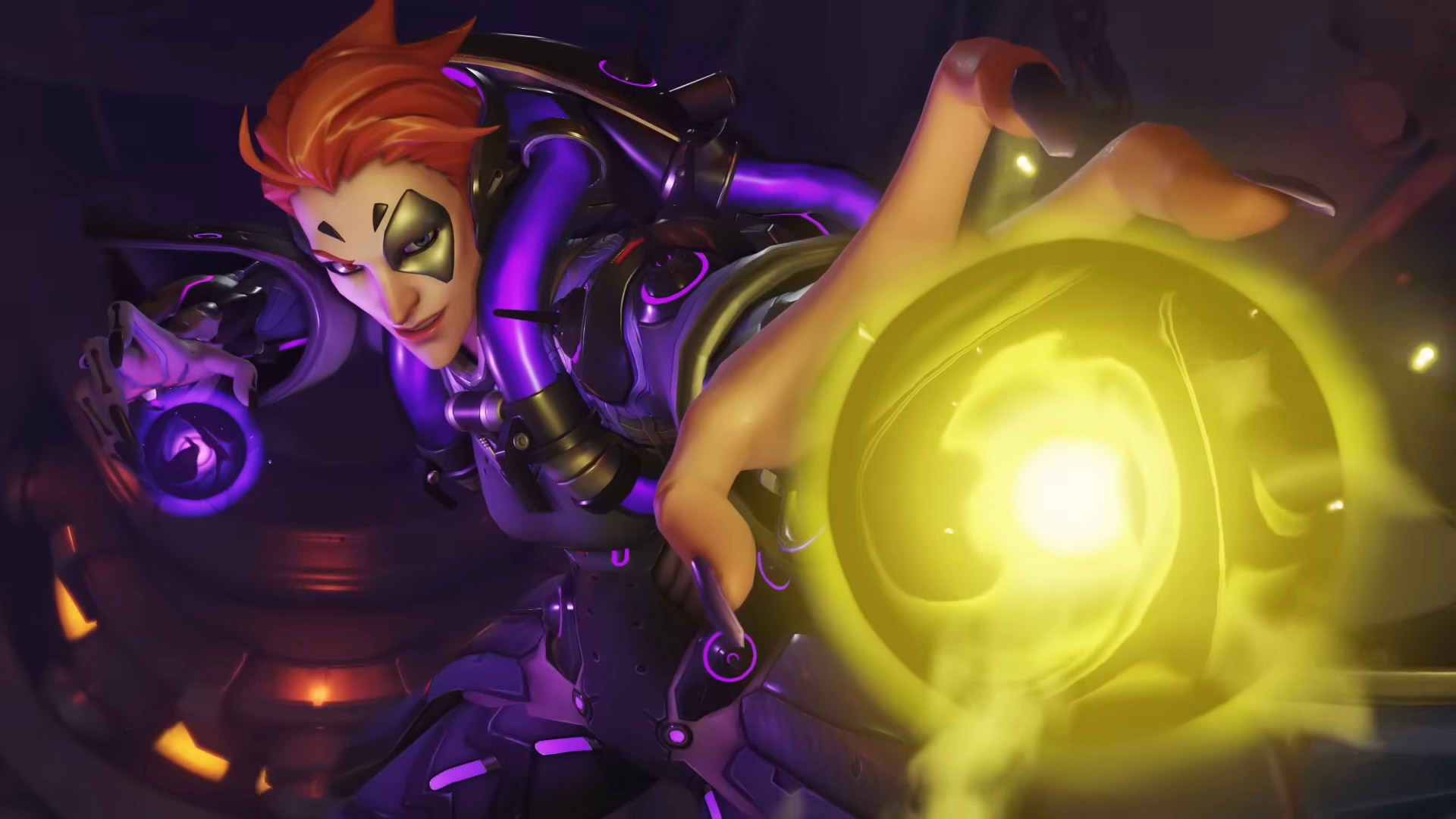 Overwatch 2 characters: Moira with her orbs