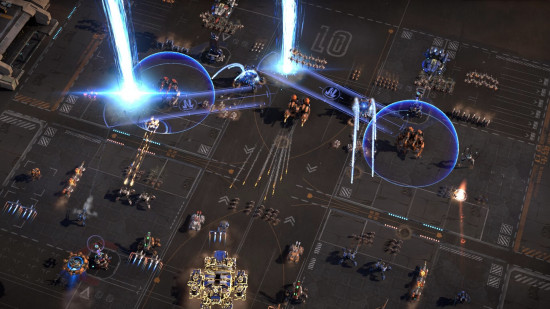 Two armies of mechs go head to head in Mechabellum, one of the best auto-battlers on PC.