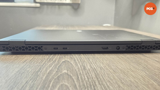 Alienware M16 R2 review: Rear ports