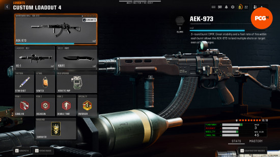 Black Ops 6 AEK-973 class setup: the optimal class setup for the AEK-973