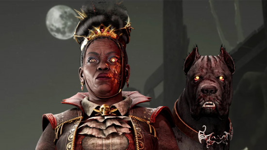 DBD killer tier list: The Houndmaster, Portia Maye, and her dog, Snug, one of the most devastating DBD killers.