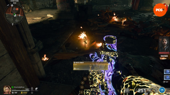 The player picks up a special item, Ra's Ankh, in the Black Ops 6 Zombies Citadelle des Morts main quest easter egg.