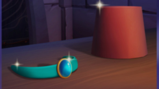 Princess Jasmine's turquoise headband and Aladdin's fez signal the next Dreamlight Valley update.