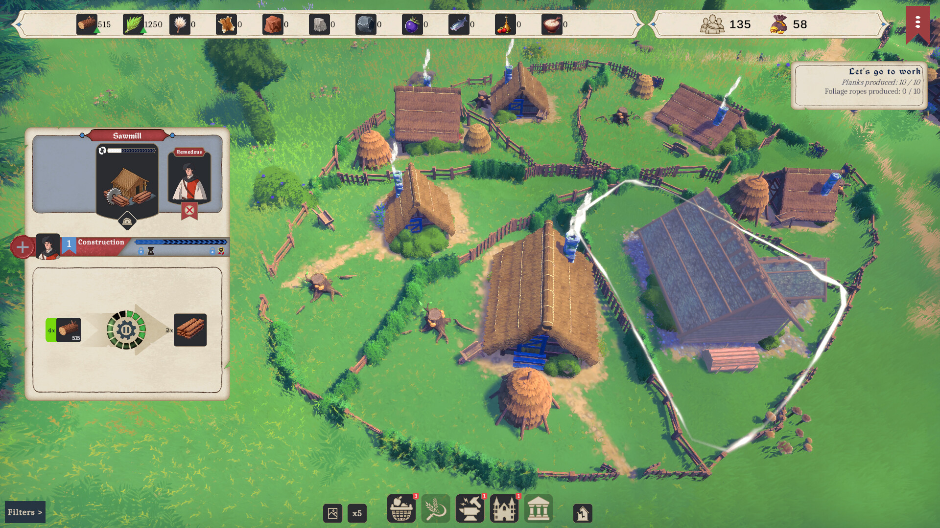 City Tales Steam city-building game: A town from Steam medieval game City Tales