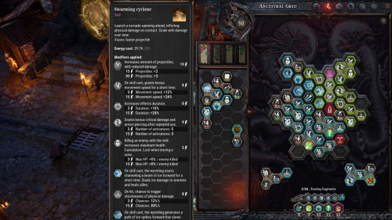 Dragonkin skills: screen of the skills in the game 