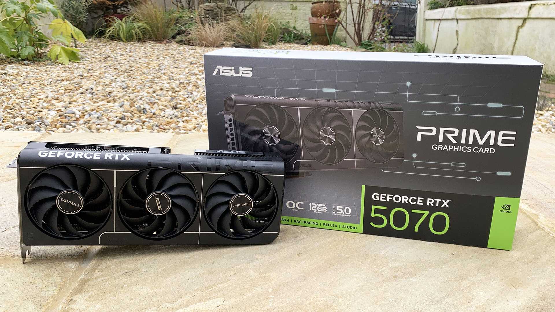 NVIDIA GEFORCE RTX 5070評論：Asus Prime OC基準