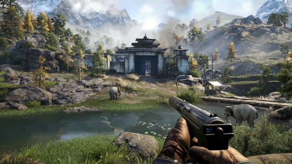 在8分鐘的發射預告片中揮舞著遙遠的Cry 4