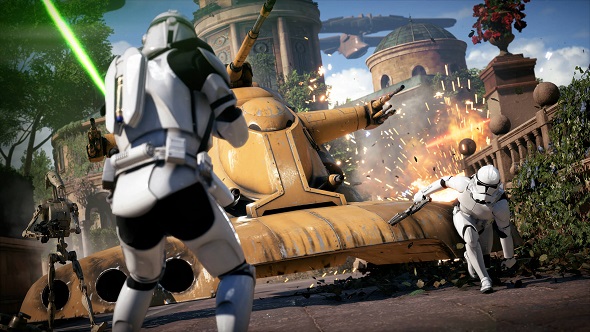 您可以在今年10月在Open Beta中嘗試Star Wars Battlefront 2