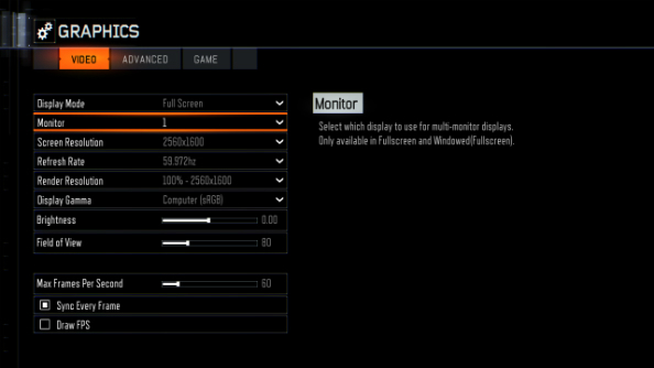 Black Ops 3 PC graphics options 1