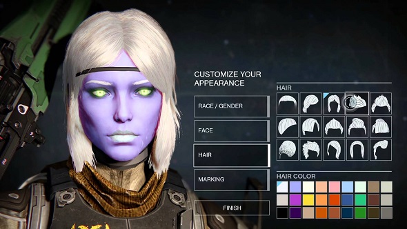 Destiny Character Creator