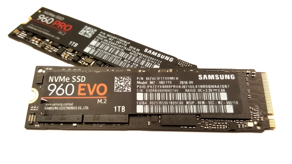 Samsung 960 Evo 1TB performance